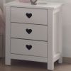 Bílý lakovaný noční stolek Vipack Amori 45 x 40 cm -fv-interier-25