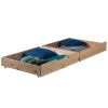 Set dvou borovicových zásuvek k posteli Vipack Pino 97,5 x 88,5 cm