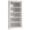 Bílá lakovaná knihovna Vipack Amori 90 x 40 cm