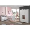 Bílá lakovaná šatní skříň Vipack Kiddy 138 x 54 cm -fv-interier-25