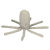 Šedý vlněný muchláček Octopus 45 cm