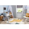 Šedý sametový kojicí polštář Velvet Bunny 79 cm -fv-interier-25