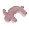 Bílý sametový kojící polštář Velvet Bunny 79 cm -fv-interier-25