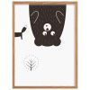 Dětský obraz Scandi Forest bear II. 40 x 30 cm