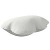 Bílý bouclé polštář ve tvaru mráčku Soft Cloud 55 cm