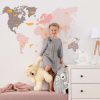 Žluté samolepky na zeď World Animals 60 x 60 cm -fv-interier-25