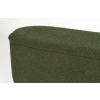 Zelená bouclé lavice WLL MARCOS 93 cm -fv-interier-25