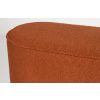 Oranžová bouclé lavice WLL MARCOS 93 cm -fv-interier-25