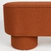 Oranžová bouclé lavice WLL MARCOS 93 cm -fv-interier-25