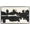 Abstraktní plstěný obraz DUTCHBONE SAMUDRA 54 x 94 cm