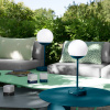 Modrá venkovní LED lampa Fermob MOOON! 41 cm -fv-interier-25