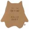 Hnědý bavlněný muchláček Hello Baby 30 cm