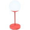 Oranžová venkovní LED lampa Fermob MOOON! 63 cm