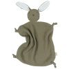Tmavě zelený mušelínový muchláček Dudu Rabbit