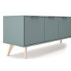 Zelený lakovaný TV stolek Marckeric Pisco II. 140 x 40 cm -fv-interier-25