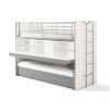 Bílá dvoupatrová postel se stolkem Vipack Bonny 200 x 90 cm -fv-interier-25