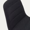 Černá čalouněná barová židle Kave Home Zunilda 65 cm -fv-interier-25