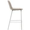 Béžová čalouněná barová židle Kave Home Zunilda 65 cm