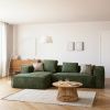 Zelený manšestrový polštář Kave Home Blok 60 x 60 cm -fv-interier-25