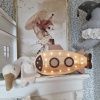 Barevná dřevěná dětská LED lampa Ponorka II. 40 cm -fv-interier-25