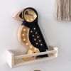 Černo-béžová borovicová dětská LED lampa Papuchalk 37,5 cm -fv-interier-25
