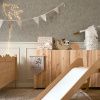 Béžová borovicová dětská LED lampa Lenochod 38 cm -fv-interier-25