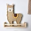 Béžová borovicová dětská LED lampa Lama 41,5 cm -fv-interier-25