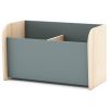Zelený lakovaný úložný box na hračky Marckeric Esteban 70 x 35 cm