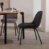 Šedá čalouněná jídelní židle Kave Home Aimin -fv-interier-25