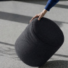 Černý čalouněný puf Folk 40 cm -fv-interier-25