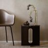 Černý kovový odkládací stolek AUDO ANDROGYNE 40 cm s mramorovou deskou -fv-interier-25