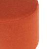 Oranžový vlněný puf Folk 50 cm -fv-interier-25