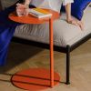 Oranžový kovový odkládací stolek Ande 40 cm -fv-interier-25