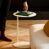 Béžový kovový odkládací stolek Ande 40 cm -fv-interier-25