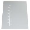 Šedá podložka do hracích ohrádek Quax Ruler 72 x 93 cm