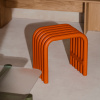 Oranžová kovová stolička Nokk 42,5 cm -fv-interier-25