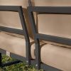 Světle hnědá čtyřmístná zahradní pohovka MESONICA Soledo s antracitovou podnoží 270 cm -fv-interier-25