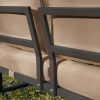 Světle hnědá rohová zahradní pohovka MESONICA Soledo s antracitovou podnoží 205 cm, levá/pravá -fv-interier-25