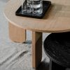 Černý dubový konferenční stolek Kuvu 55 cm -fv-interier-25