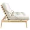 Bílá trojmístná rozkládací pohovka Karup Design Folk 190 cm