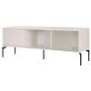 Světle šedý TV stolek Met 160 x 42 cm