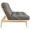 Šedá trojmístná rozkládací pohovka Karup Design Folk 190 cm
