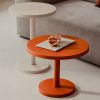 Oranžový kovový odkládací stolek Odo 52 cm -fv-interier-25