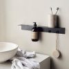 Černý kovový držák s háčky Meraki Supply 50 cm -fv-interier-25