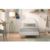 Bílá bouclé postel Vipack Moon 90 x 200 cm -fv-interier-25