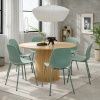 Zelená plastová jídelní židle Unique Furniture Whitby -fv-interier-25