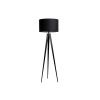 Černá stojací lampa ZUIVER TRIPOD 157 cm