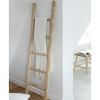Dřevěný odkládací žebřík J-line Teckle 158 cm -fv-interier-25