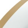 Zlaté kovové závěsné zrcadlo J-line Nadeline 110 cm -fv-interier-25