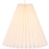 Bílé papírové stínidlo J-line Dine 36 cm